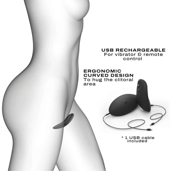 Dorcel Discreet Vibe 和 Panty Lover  內褲連遙控震動器 S size