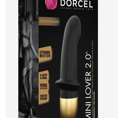 Dorcel 迷你情人黑色強力振動器 2.0
