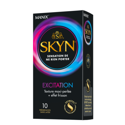 SKYN Excitation 興奮凸點激情 PI安全套 10片裝