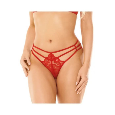 Dorcel 奢華蕾絲肩帶丁字褲 S碼