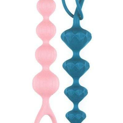彩色 Satisfyer 肛門珠一套