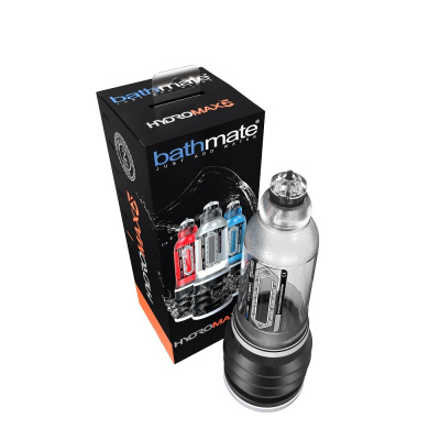 英國BATHMATE HYDROMAX X5 水幫浦訓練器 透明